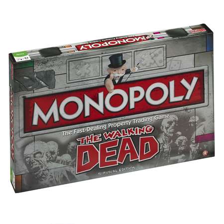 Настольная игра Winning Moves Монополия Walking Dead Ходячие мертвецы на английском языке