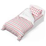 Комплект постельного белья Капризун Розовый мир 1.5спальный 3предмета