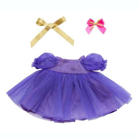 Одежда для кукол BUDI BASA Фиолетовое платье для Зайки Ми 23 см OSidM-458