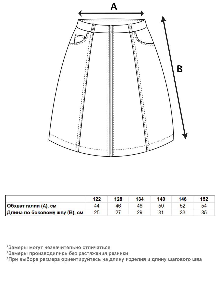 Юбка СИНИЙ МИР H4104-D39 - фото 2