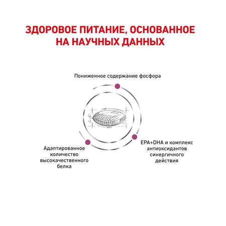 Корм для собак ROYAL CANIN Renal при почечной недостаточности 2кг