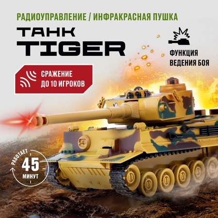 Танк TIGER (Германия) CROSSBOT на пульте управления в масштабе 1:24