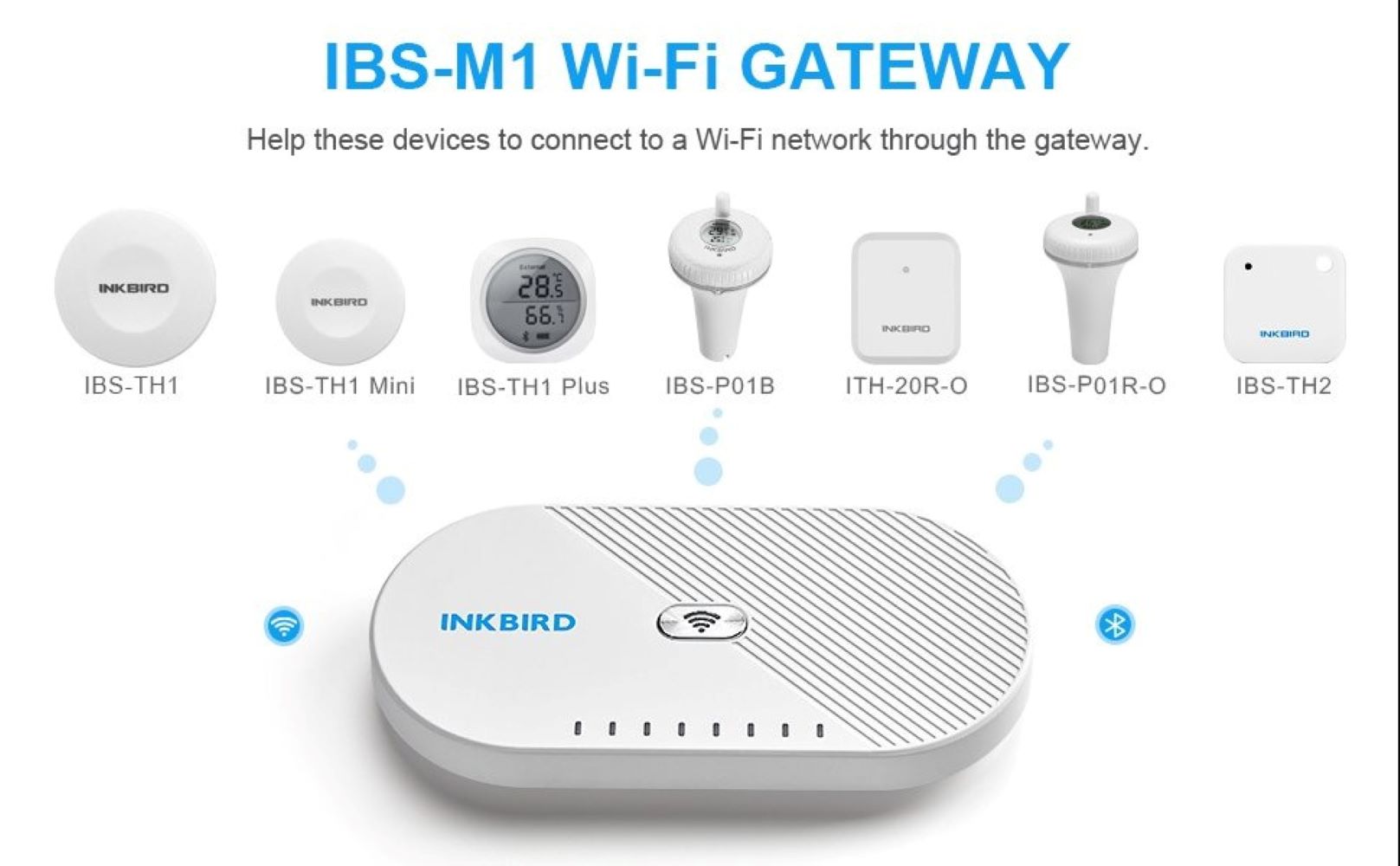 Wi-Fi шлюз INKBIRD IBS-M1 - фото 5