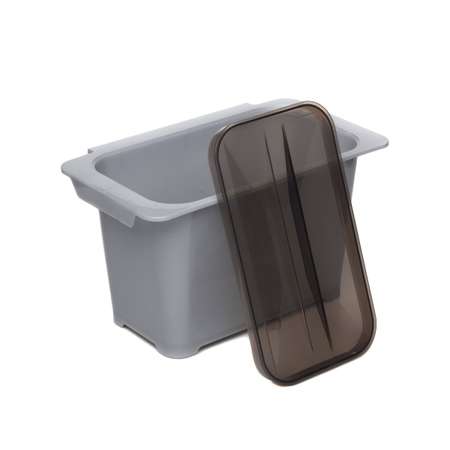 Контейнер для мусора NAVAKO Eta 5 Metallic Grey