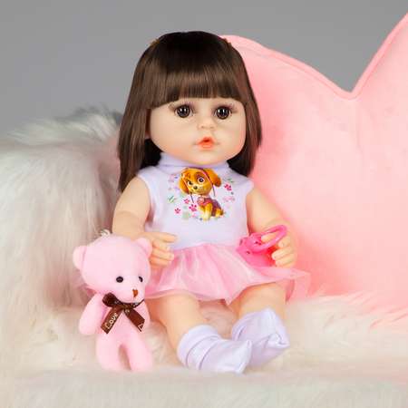 Кукла Реборн QA BABY девочка Полина силиконовая 38 см