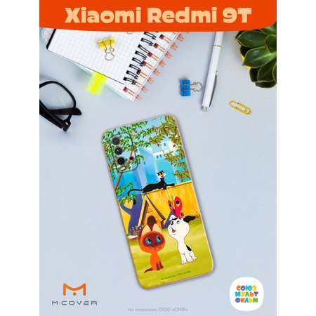 Силиконовый чехол Mcover для смартфона Xiaomi Redmi 9T Союзмультфильм Гав