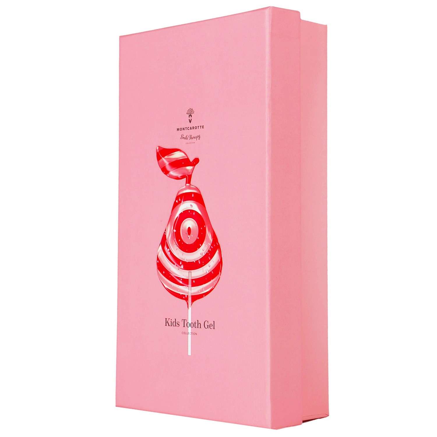 Подарочный набор Montcarotte гелеобразная зубная паста Розовая Груша + Зубная щетка Розовая - фото 3