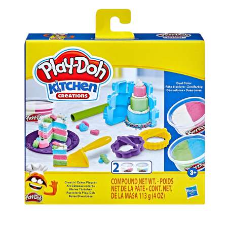Набор игровой Play-Doh Масса для лепки Печем торты F47145L0