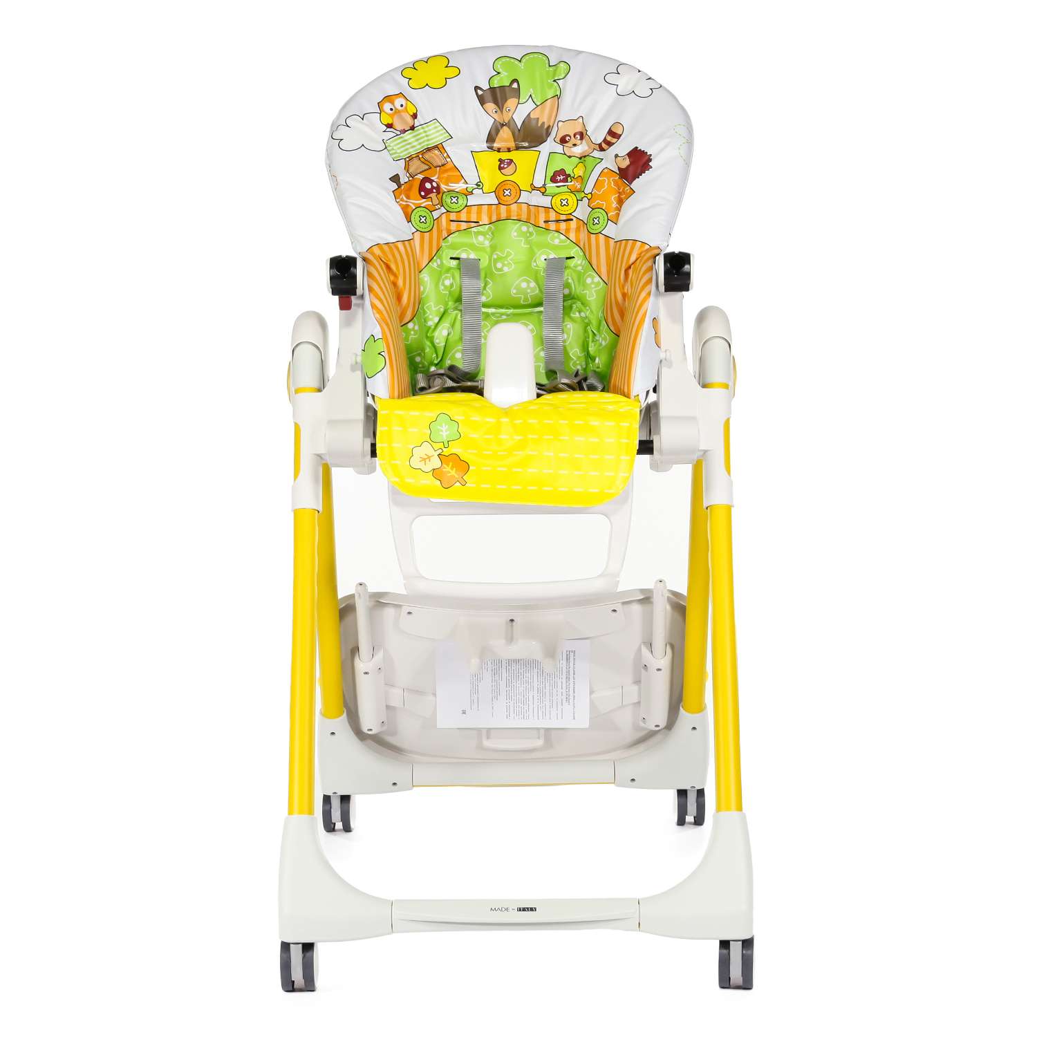 Стул для кормления Peg-Perego Prima Pappa Follow Me Fox and Friends - фото 21