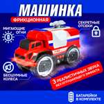 Пожарная машина 1TOY фрикционный красный