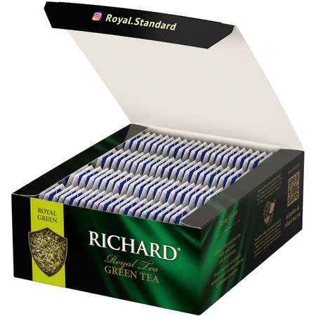 Чай зеленый Richard Royal Green 100 пакетиков