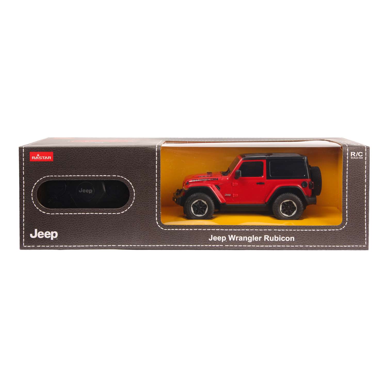 Машина Rastar РУ 1:24 Jeep Wrangler Jl Красная 79500 - фото 2