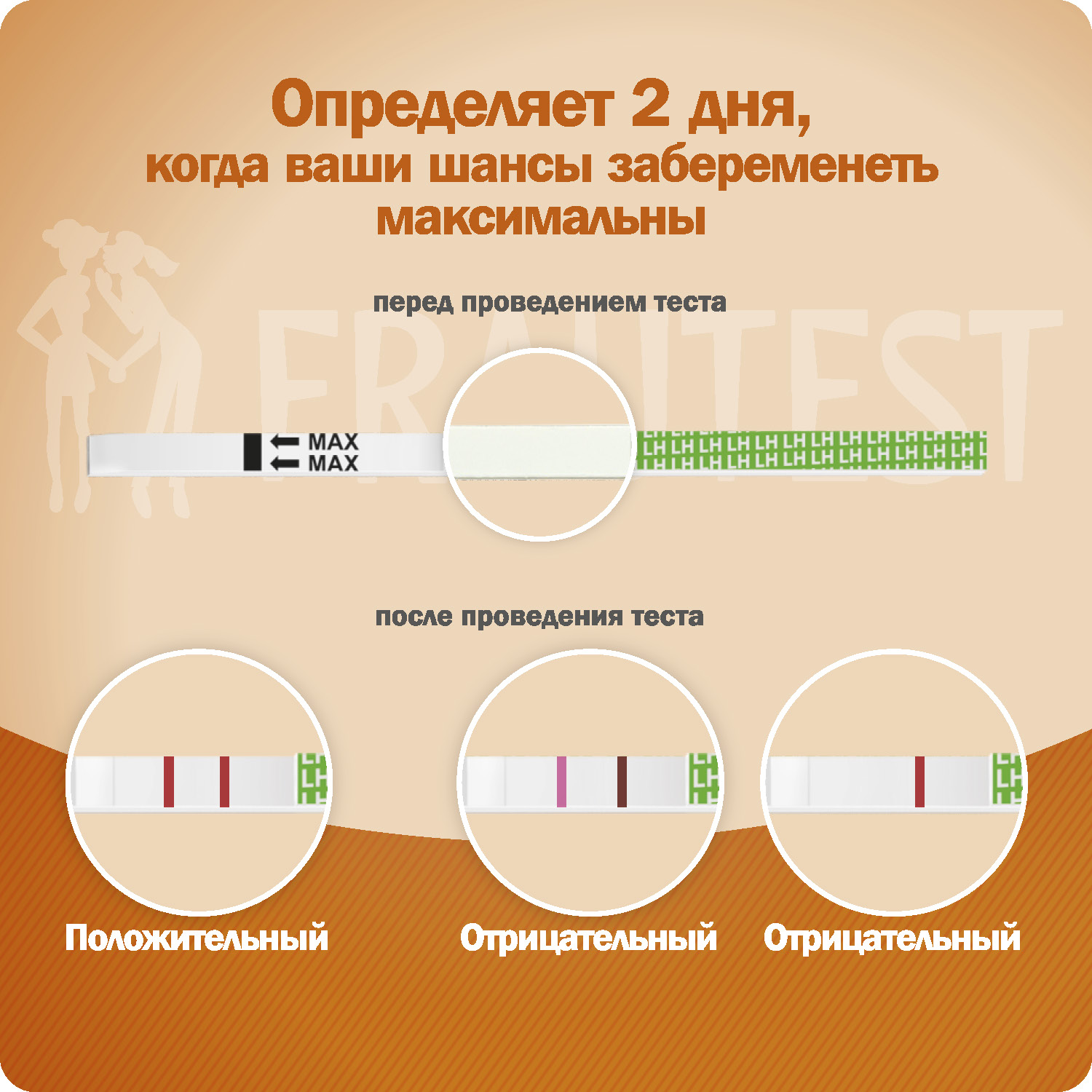 Тест на овуляцию Frautest 5 полосок - фото 5