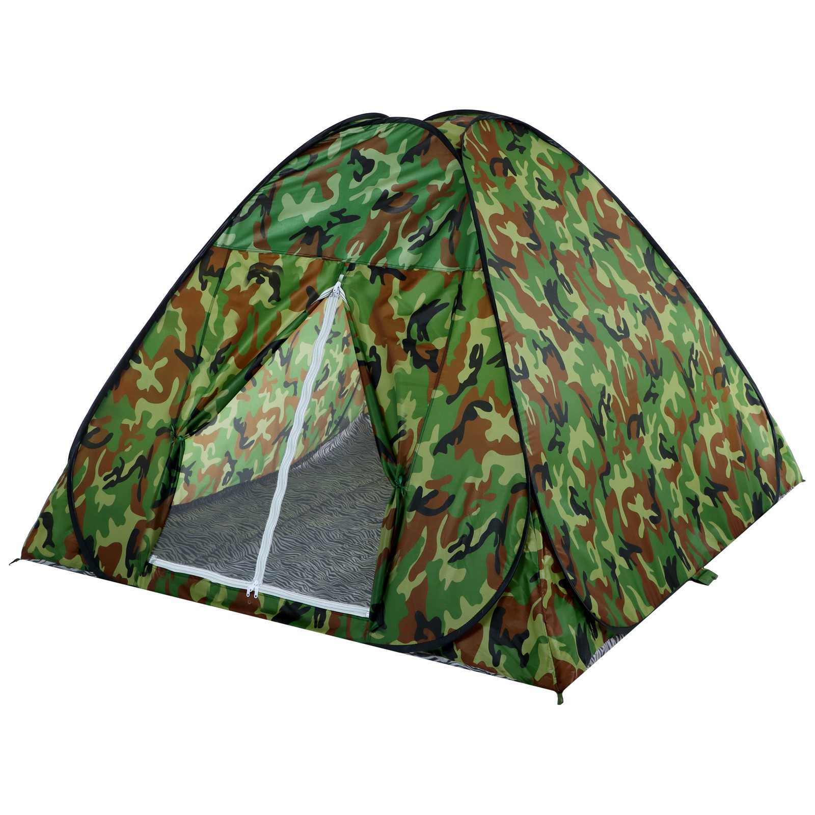 Палатка Maclay самораскрывающаяся 190х190х135 см цвет хаки - фото 3