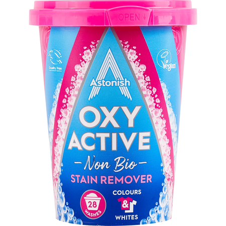 Пятновыводитель Astonish активный с усилителем стирки Oxy active stain remover