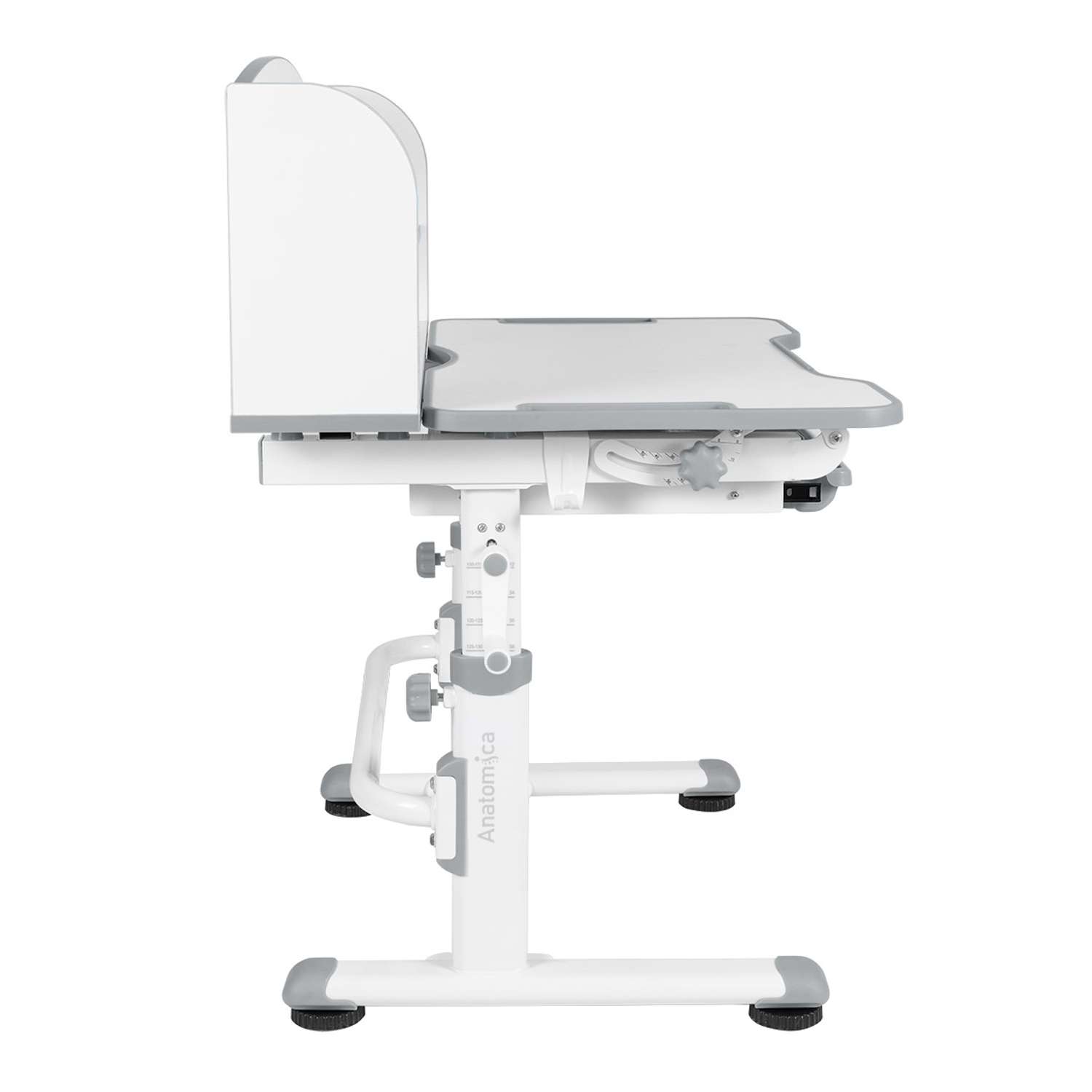 Комплект парта + стул Anatomica Legare белый/серый - фото 3