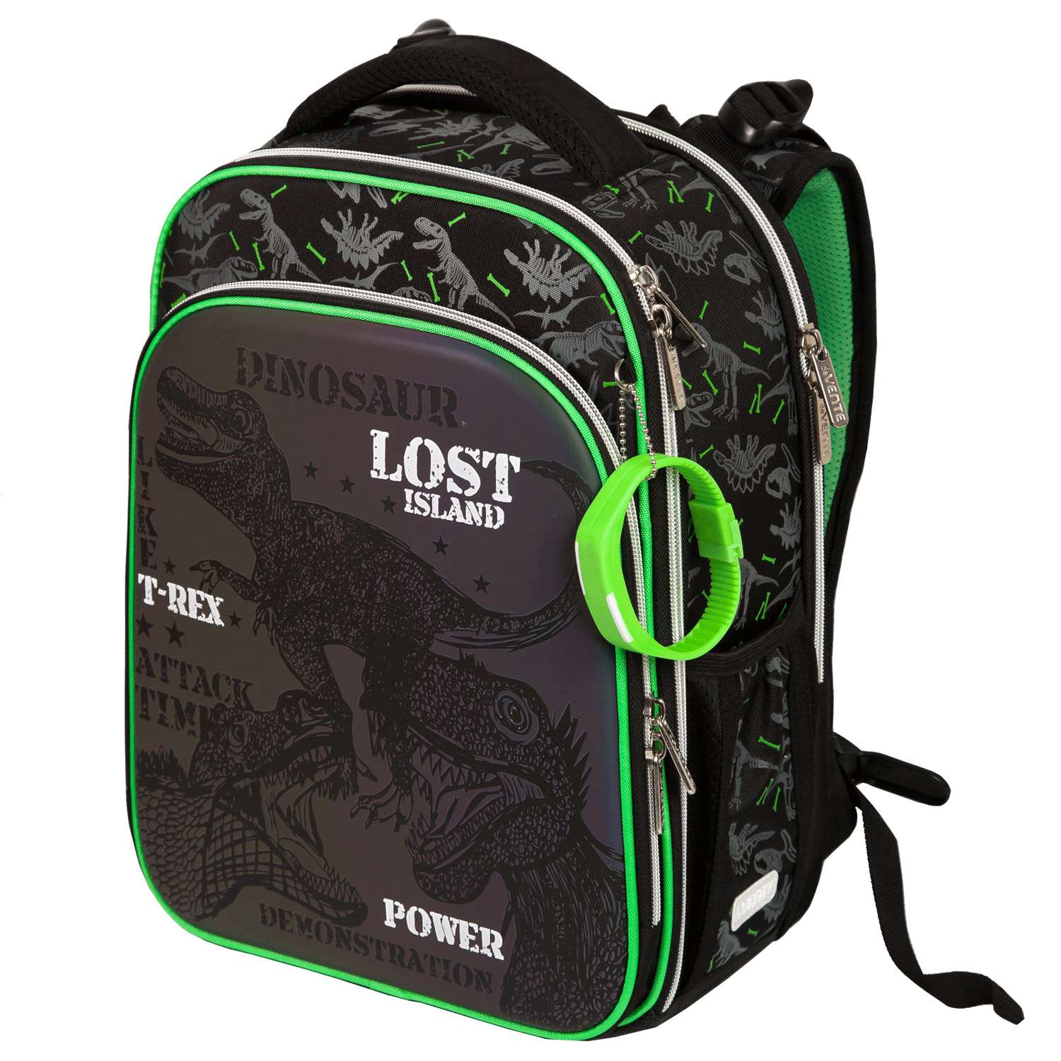 Рюкзак школьный deVENTE светоотражающие элементы Premier. Lost Island - фото 1