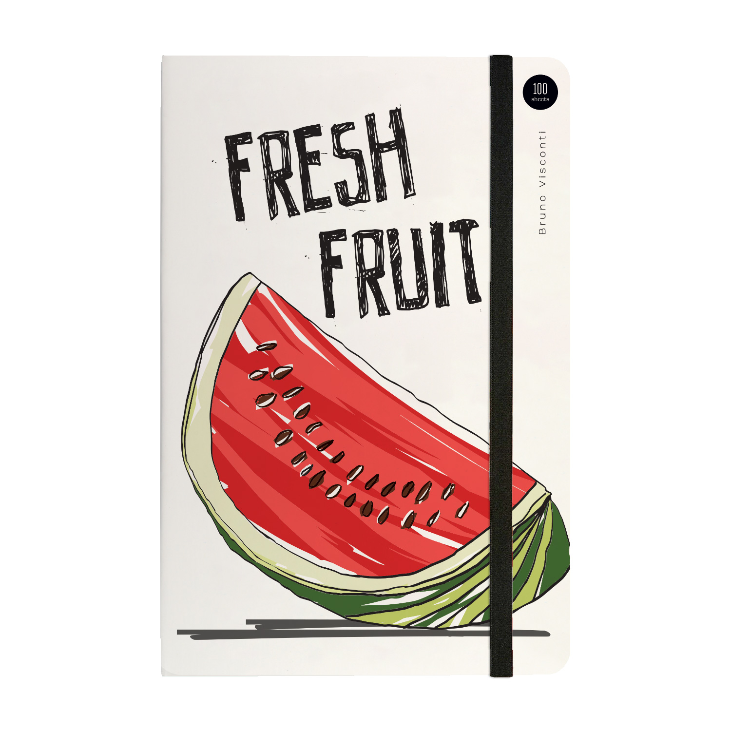 Записная книжка Bruno Visconti Megapolis Journal Fresh Fruity клетка 100 листов А5 - фото 3