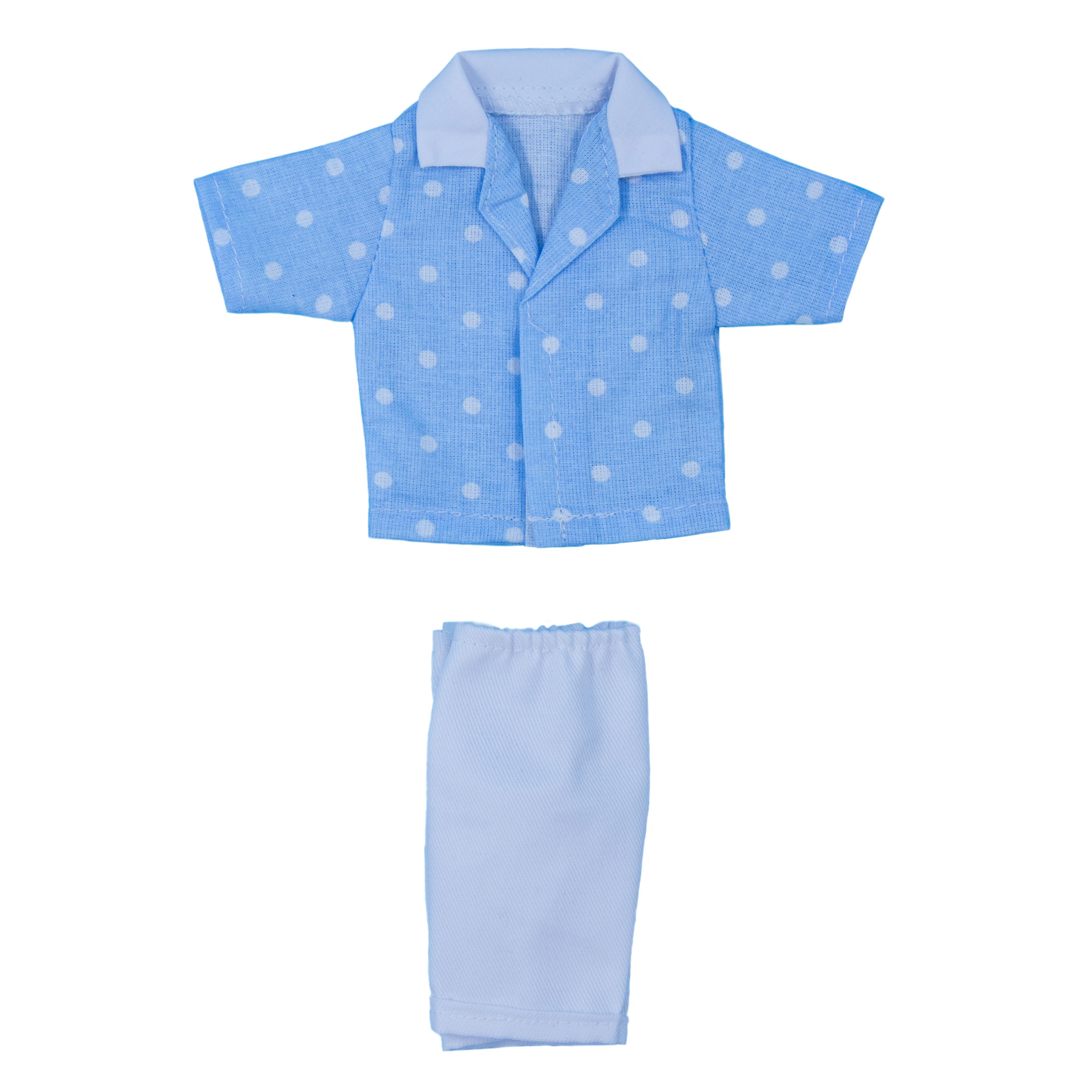 Набор летней одежды Модница для куклы 29-30 см голубой-белый 1417голубой-белый - фото 2