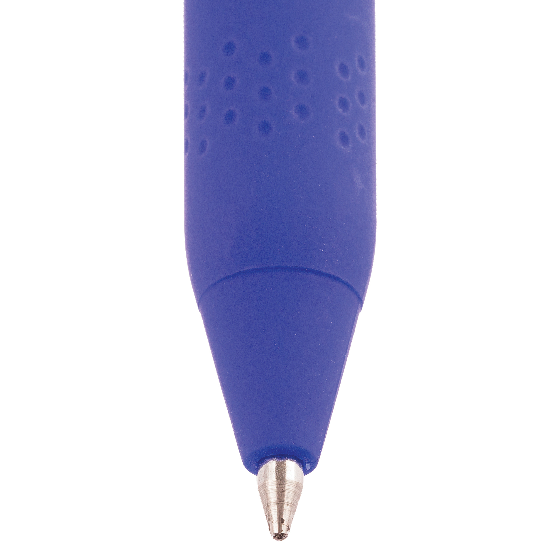 Ручка гелевая стираемая BERLINGO Correct прорезин корпус Синяя в ассортименте CGp_60915 - фото 3