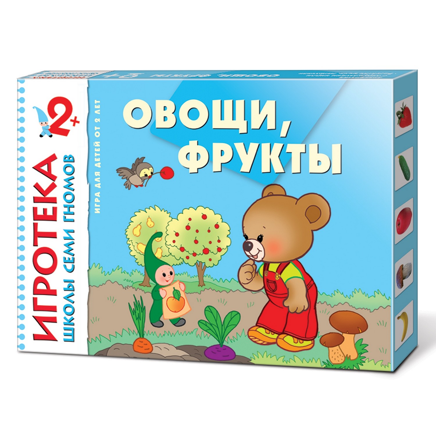 Игротека ШСГ МОЗАИКА kids Овощи фрукты 2+ купить по цене 244 ₽ в  интернет-магазине Детский мир