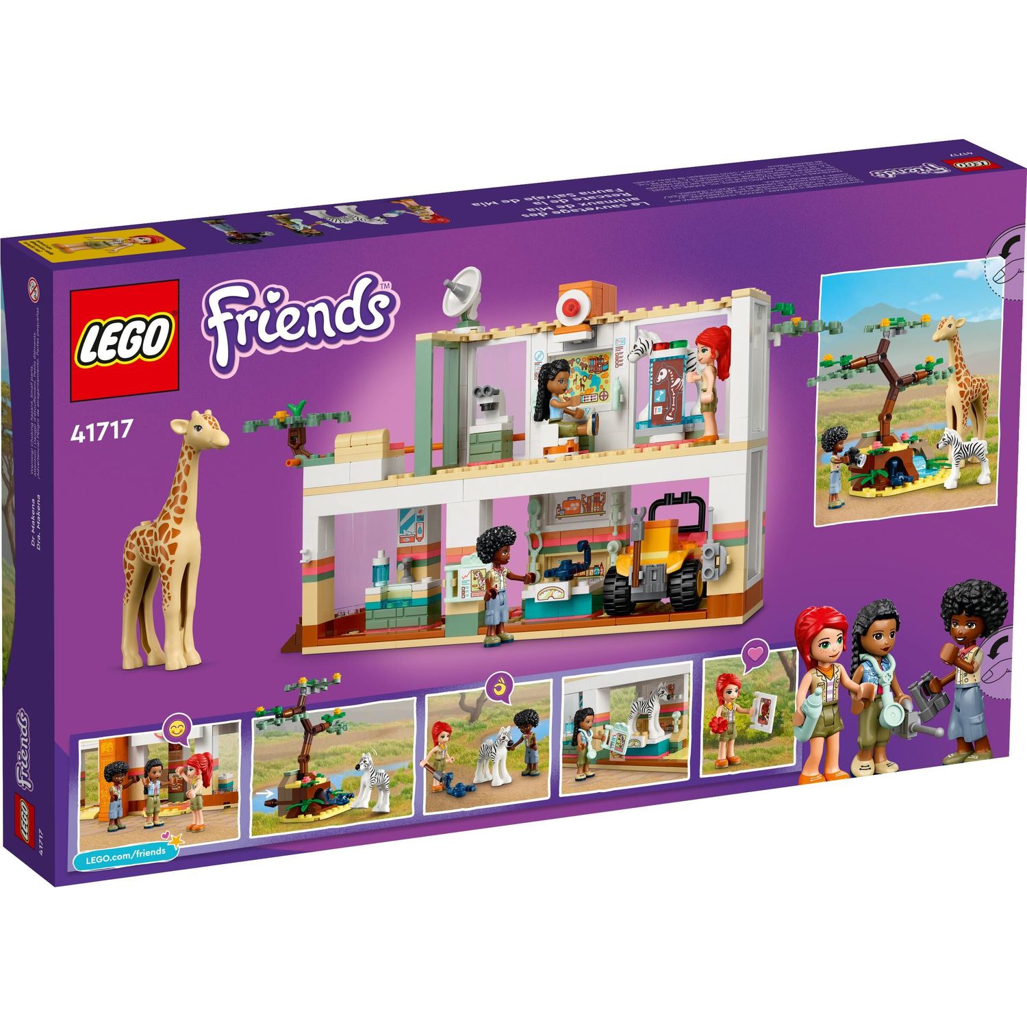 Конструктор LEGO Friends Mias Wildlife Rescue 41717 - фото 7