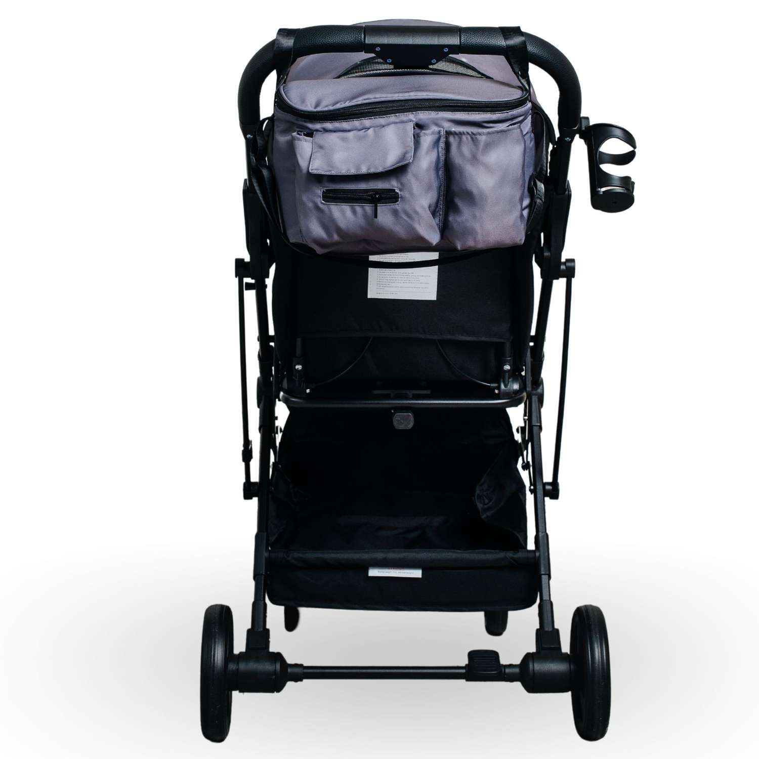 Прогулочная коляска Keka Passo с большими колесами с сумкой цвет серый - фото 5