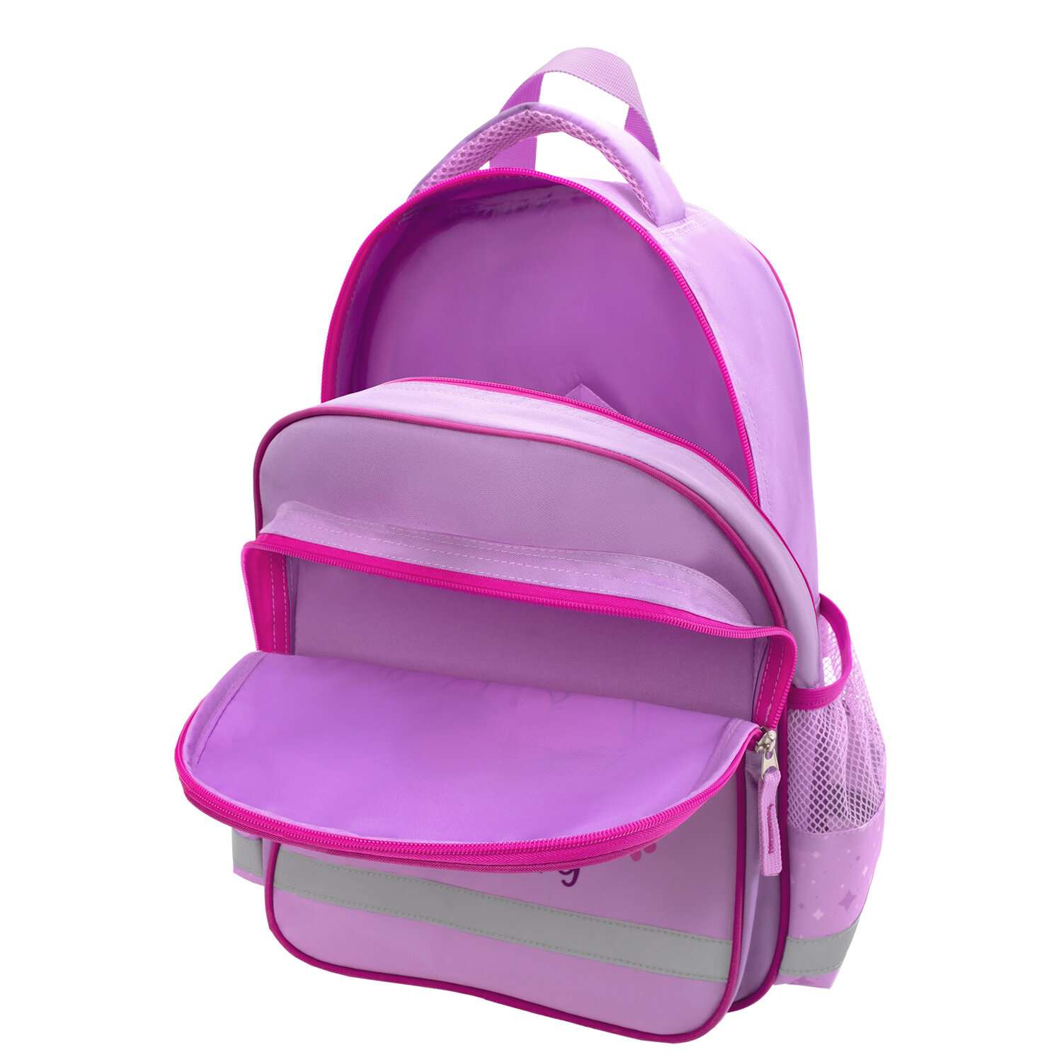 Рюкзак школьный Пифагор для девочки детский в 1 класс - фото 16