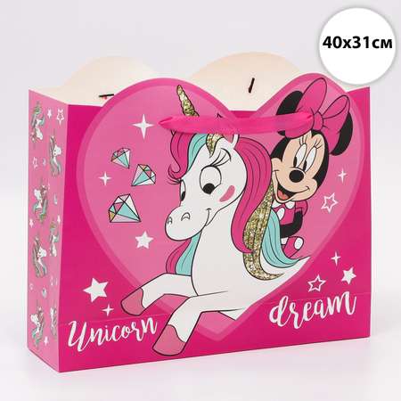 Пакет подарочный Disney «Unicorn dream» Единорог. Минни Маус
