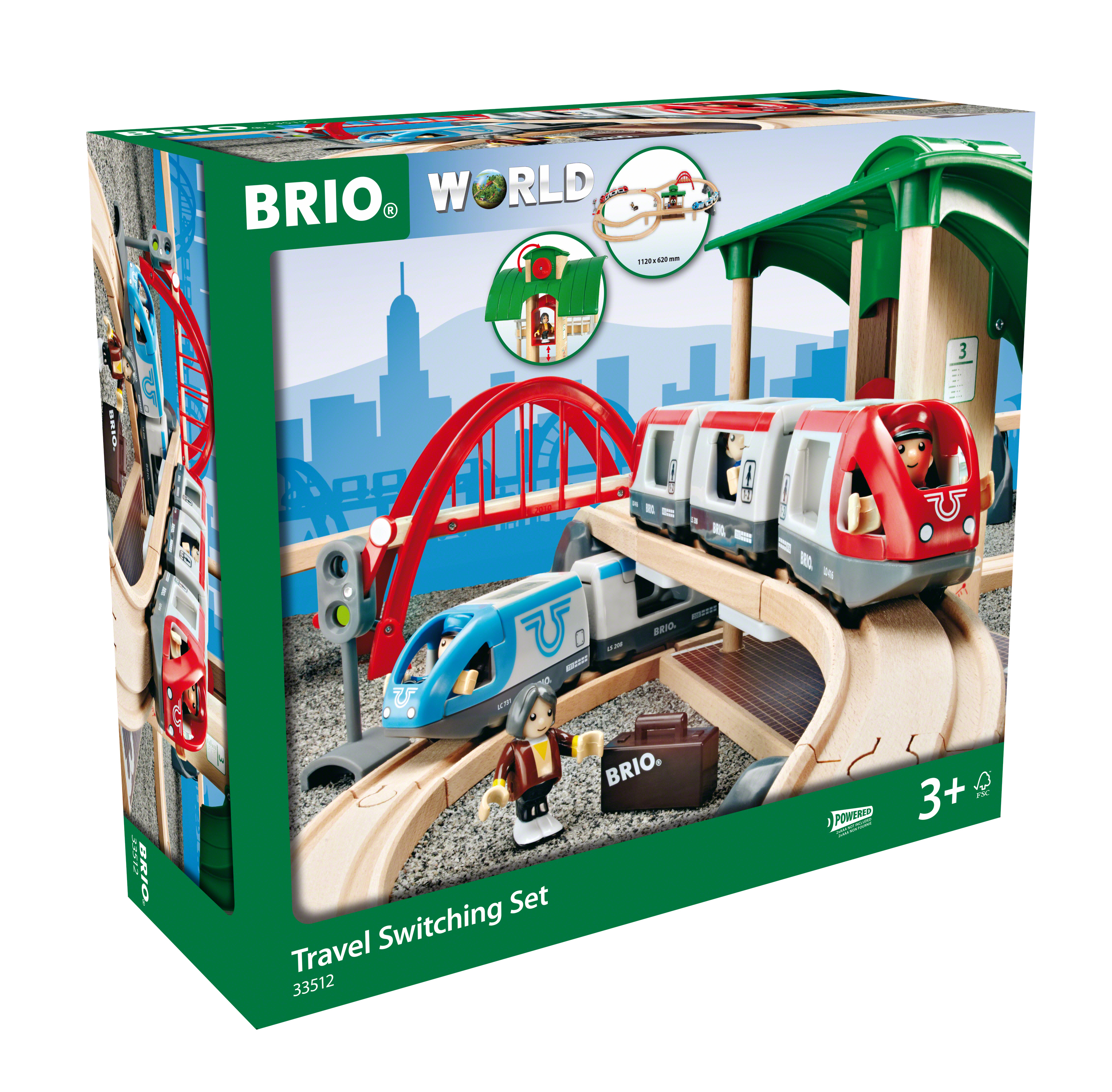 Набор железнодорожный Brio 112 см 33512 - фото 11