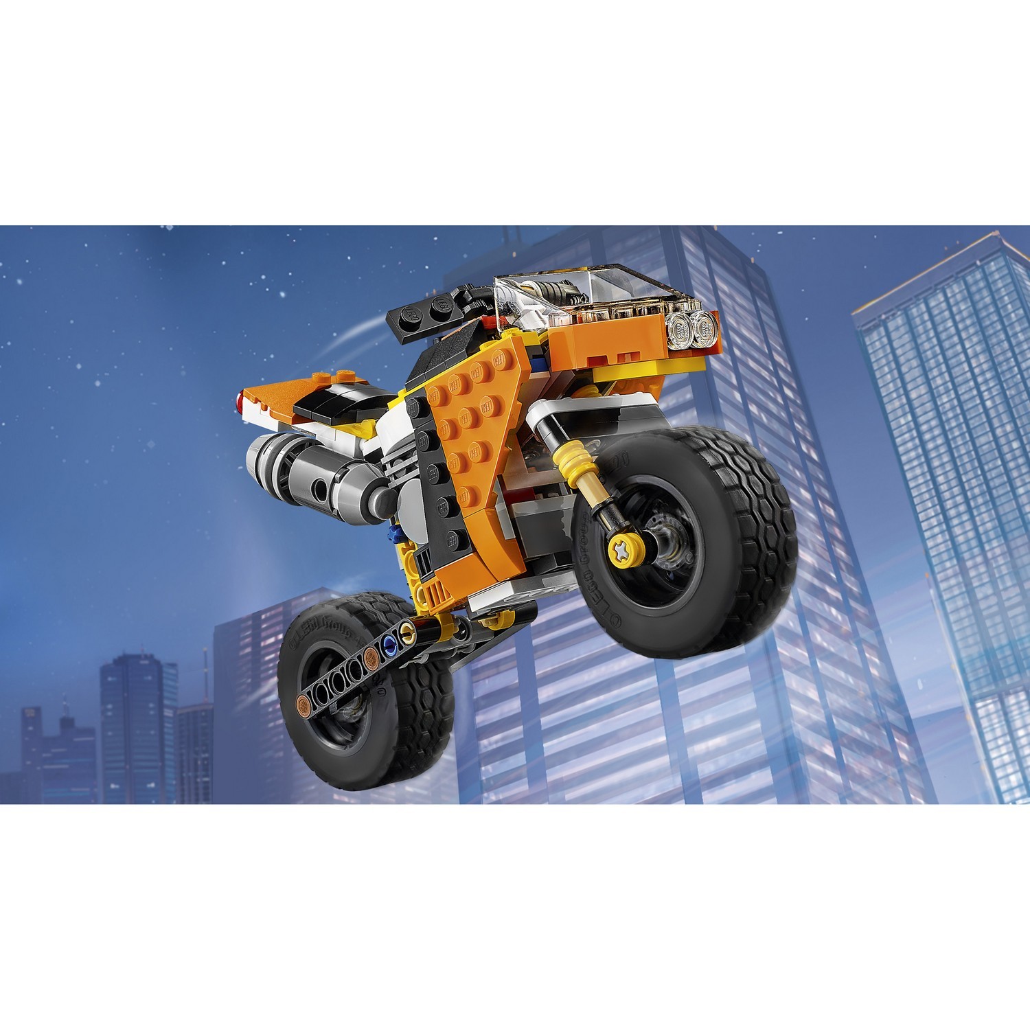 Конструктор LEGO Creator Оранжевый мотоцикл (31059) - фото 7