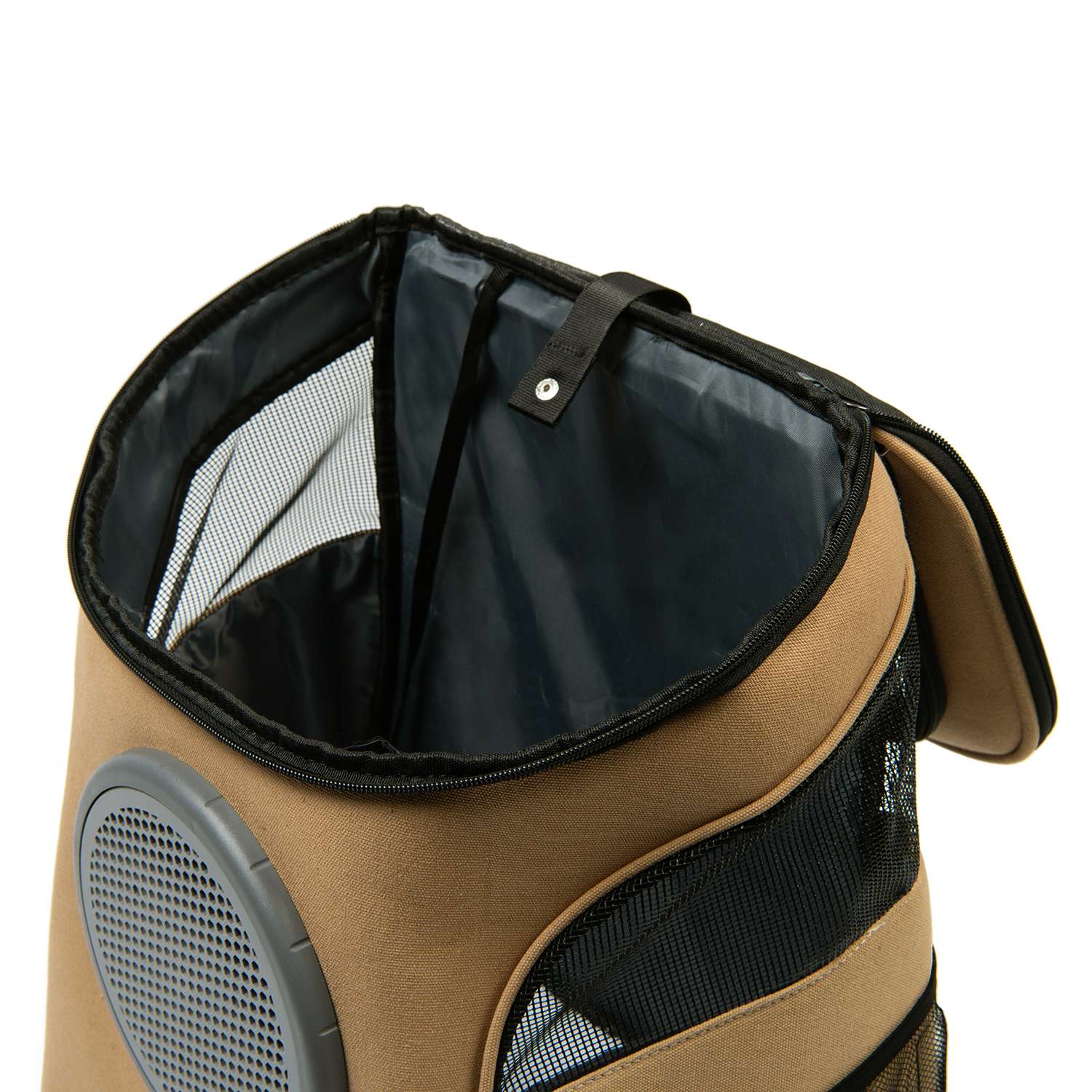Переноска-рюкзак для собак Зоозавр OS Бежевый SS22PCA17 - фото 7