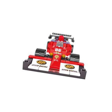Конструктор AUSINI Формула чемпионов: Автомобиль F1 № 06 красный 159 деталей