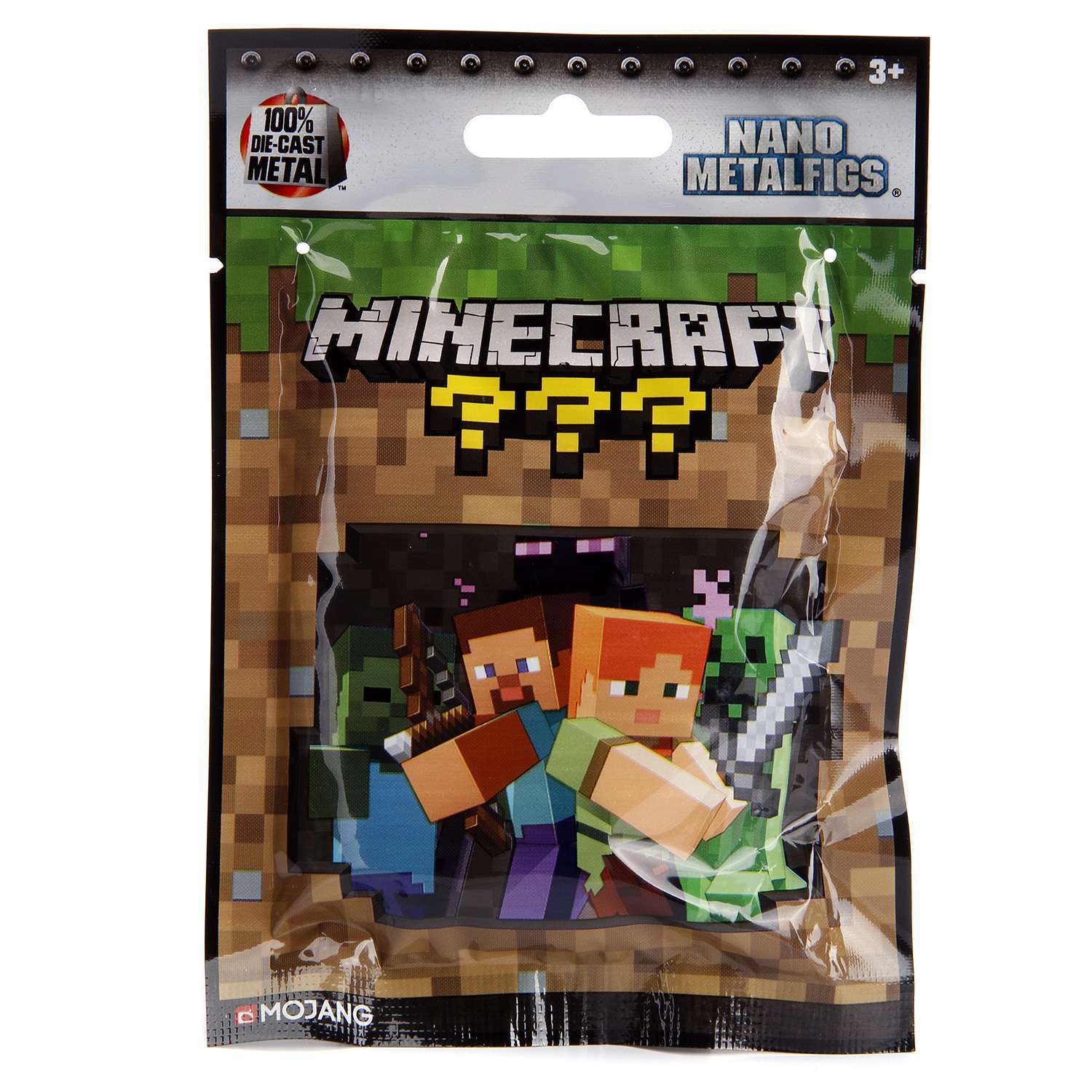 Фигурка Jada Minecraft Нанофигурка в непрозрачной упаковке (Сюрприз) 84486 - фото 1