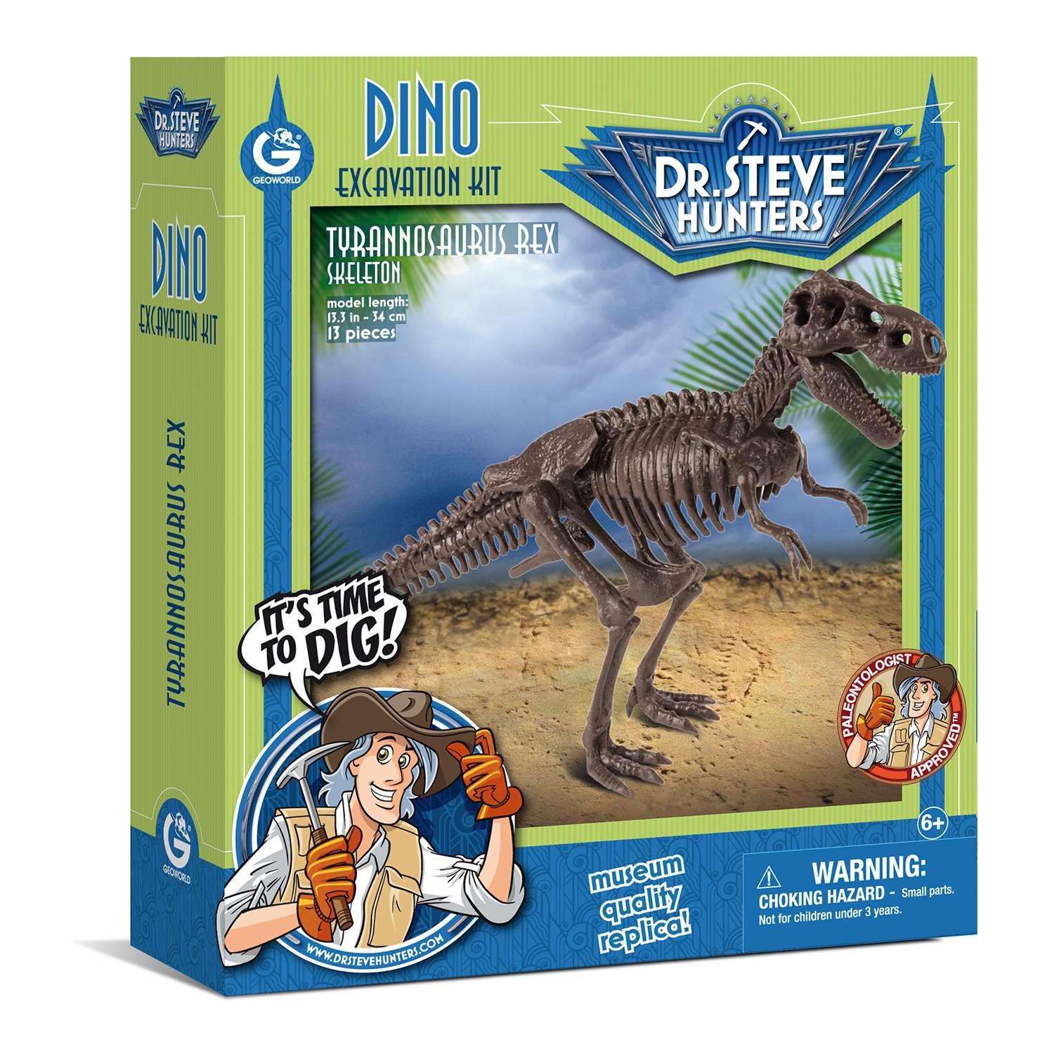 Набор для проведения раскопок Dr.Steve Тираннозавр - фото 1