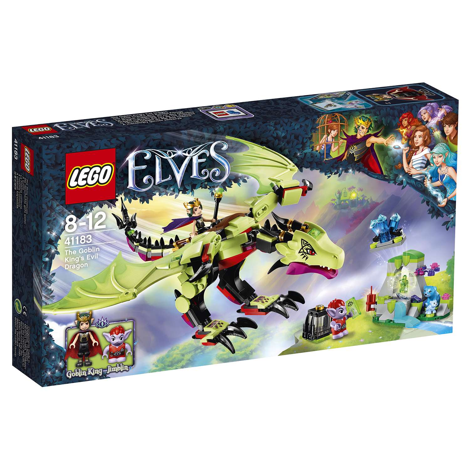 Конструктор LEGO Elves Дракон Короля Гоблинов (41183) - фото 15