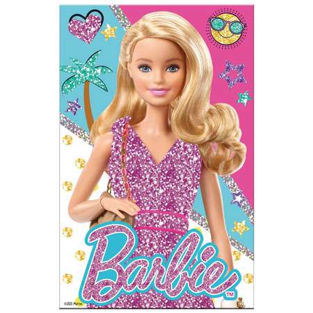 Аппликация из фольги Barbie набор для творчества из фольги Барби принцесса