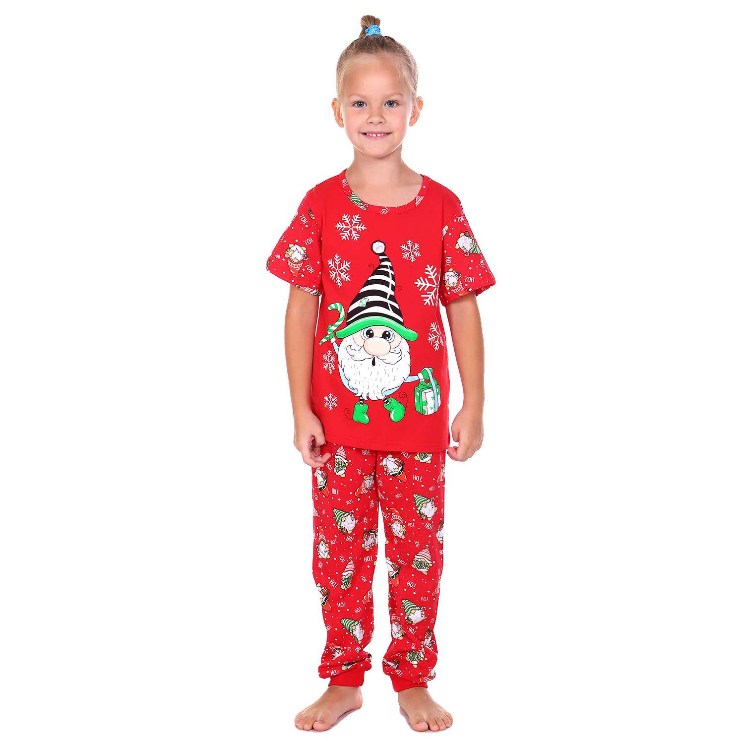 Пижама Детская Одежда 0405КПрД2/красный4 - фото 1