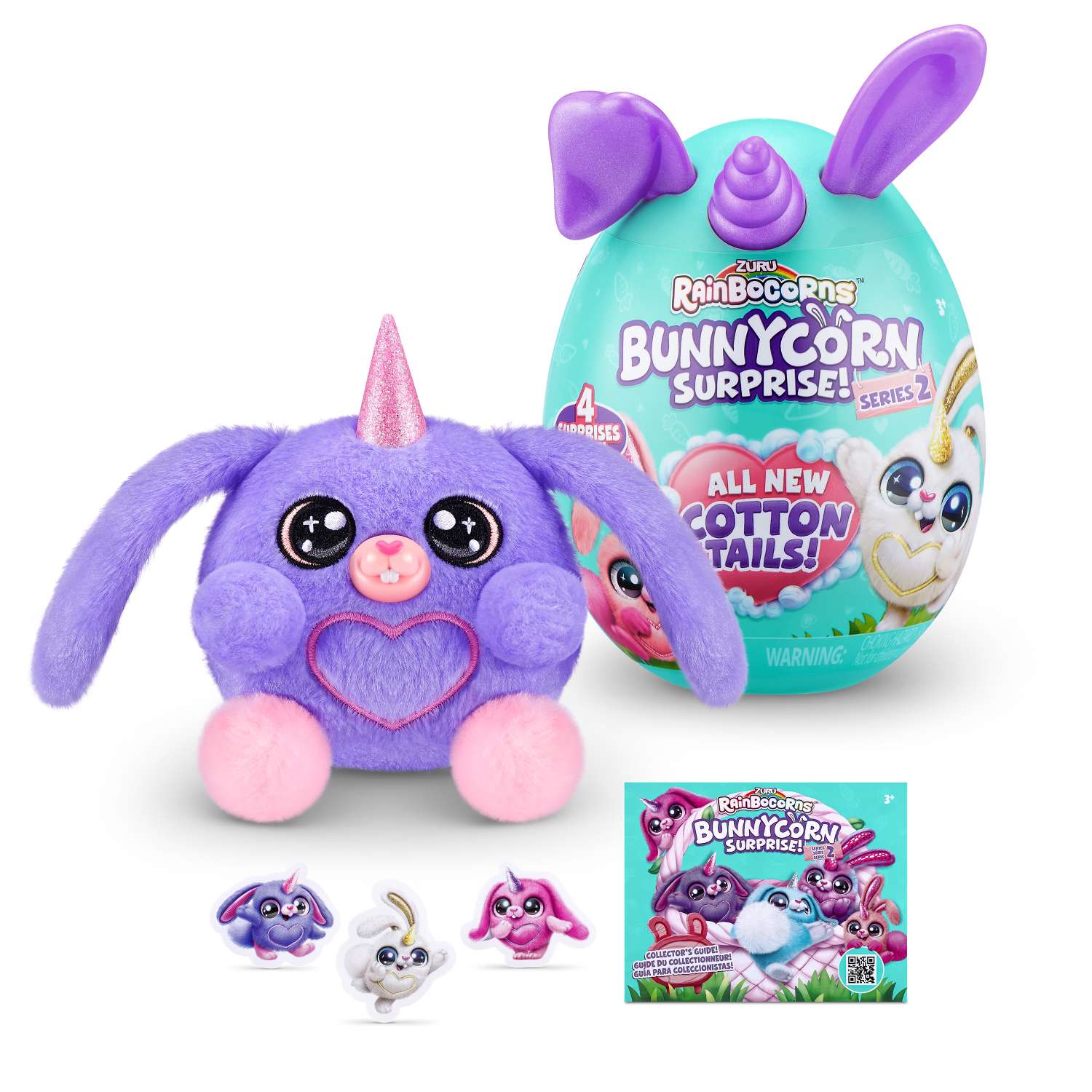 Игрушка Rainbocorns Bunnycorn Яйцо в непрозрачной упаковке (Сюрприз) 9280SQ3 - фото 7