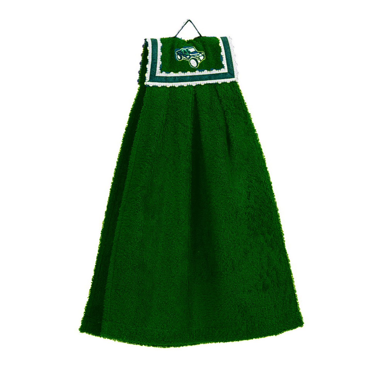 Полотенце Forsalon детское махровое Двойняшка цвет зеленый - фото 1