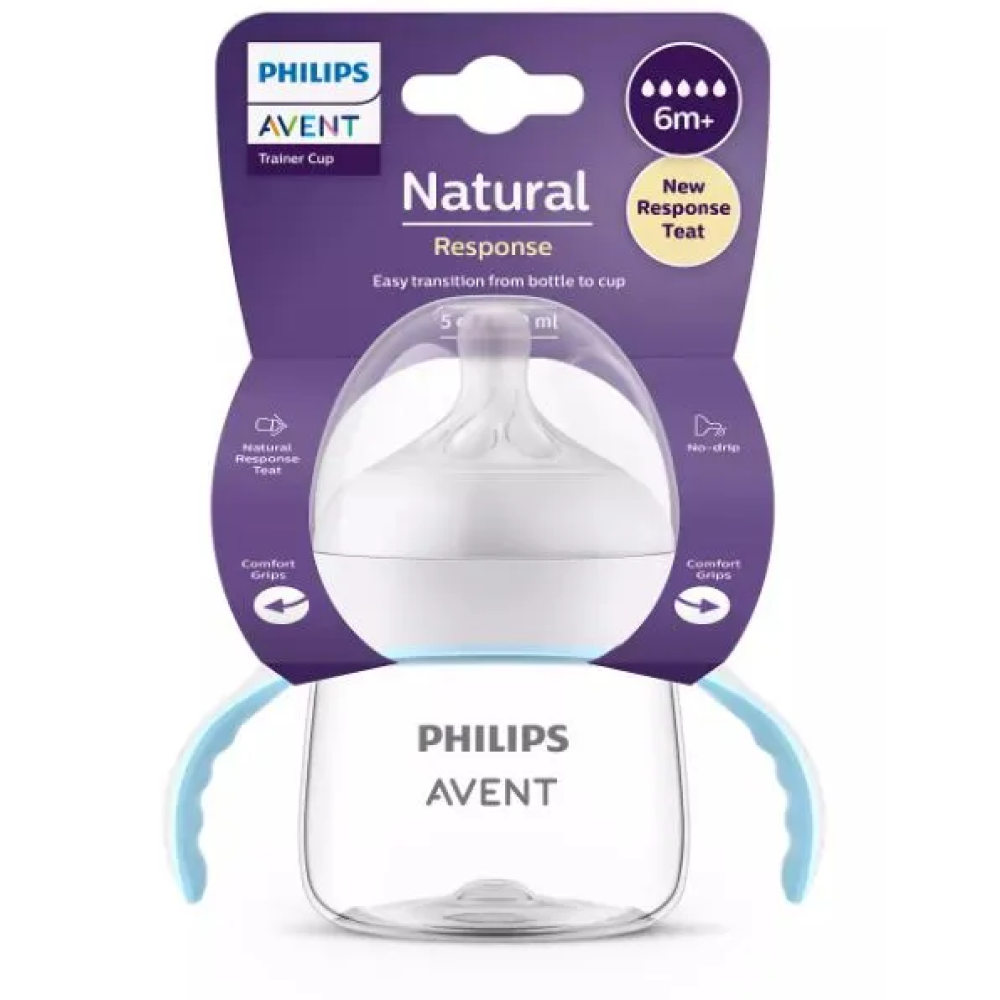 Обучающая чашка Philips Avent Natural Response SCF263/61 с 6 мес. 150 мл - фото 3