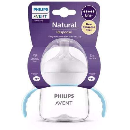 Обучающая чашка Philips Avent Natural Response SCF263/61 с 6 мес. 150 мл