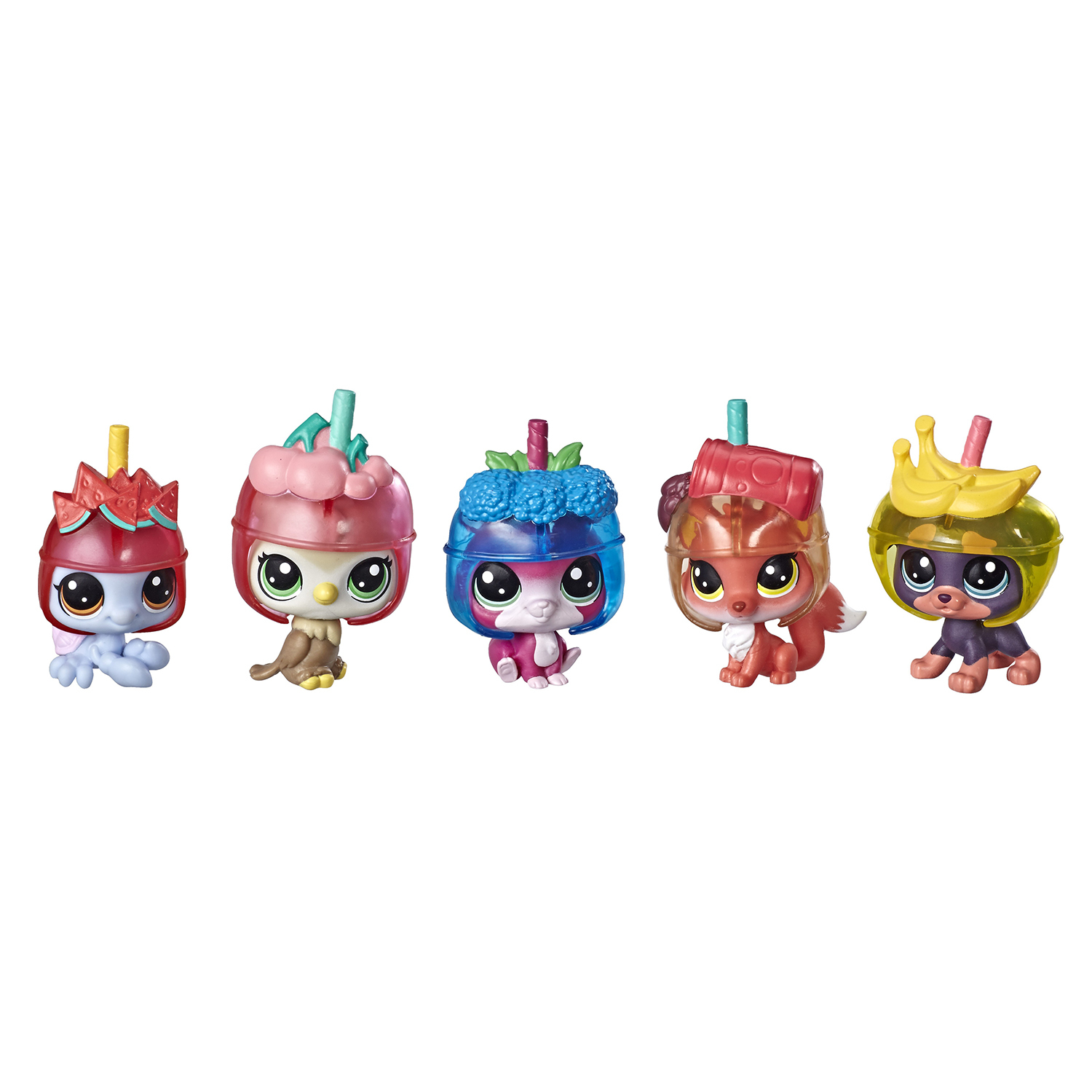 Набор игровой Littlest Pet Shop Пет в холодильнике Коктейльный отряд  E5621EU4 купить по цене 299 ₽ в интернет-магазине Детский мир