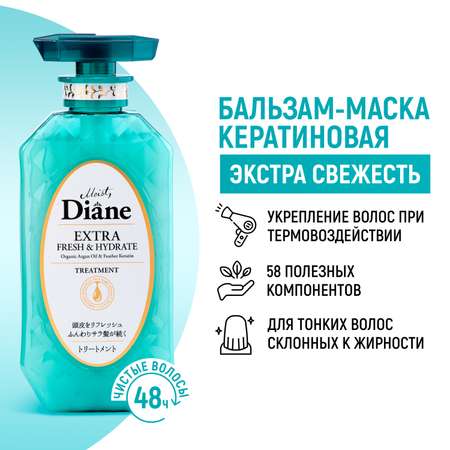 Бальзам-маска Moist Diane Perfect Beauty кератиновая Свежесть 450 мл