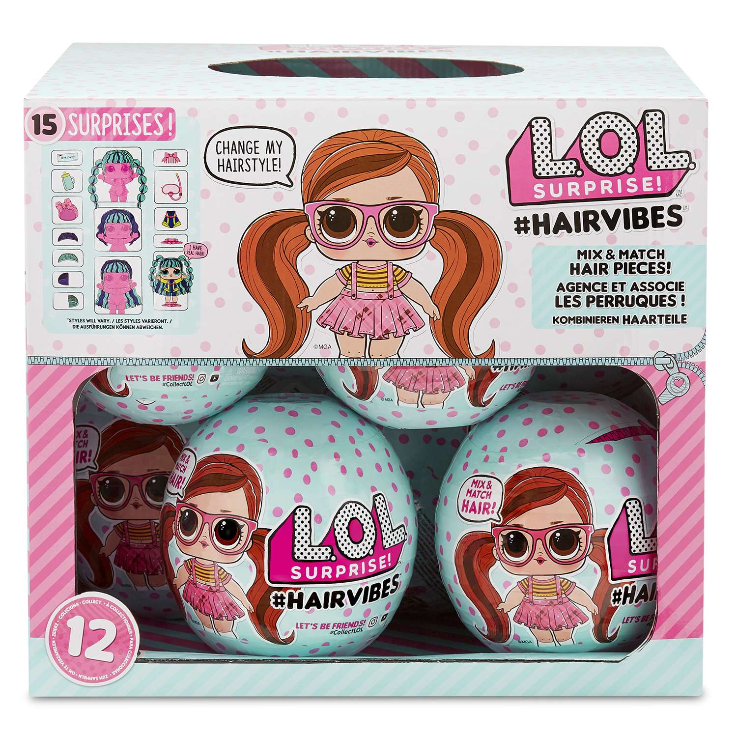 Игрушка в шаре L.O.L. Surprise Hairvibes 564744E7C-V 564744E7C-V - фото 16