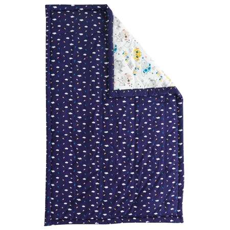 Одеяло детское Dormeo Сова фиолетовый/синий 200х200 см