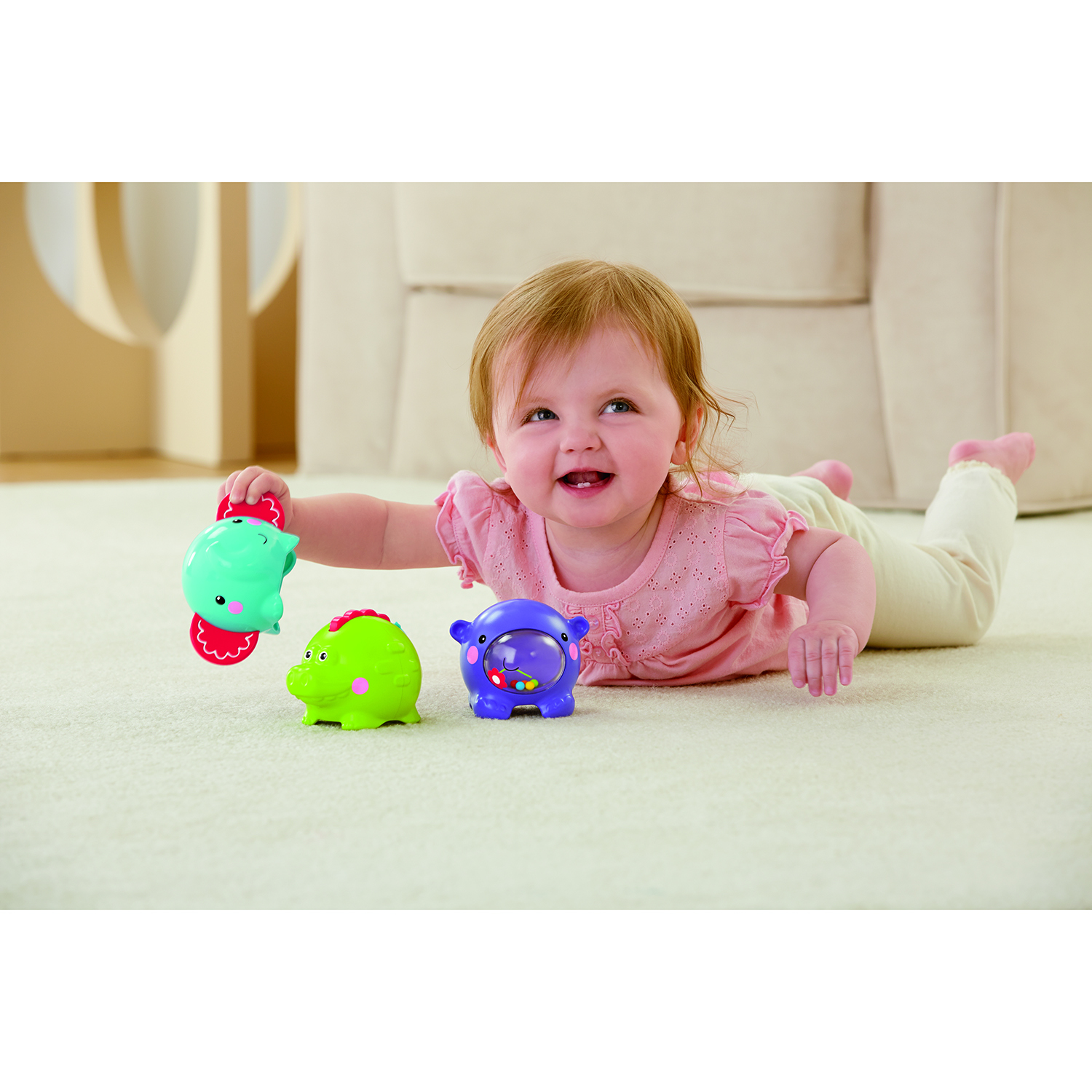 Игрушки-кубики Fisher Price Животные из тропического леса - фото 8