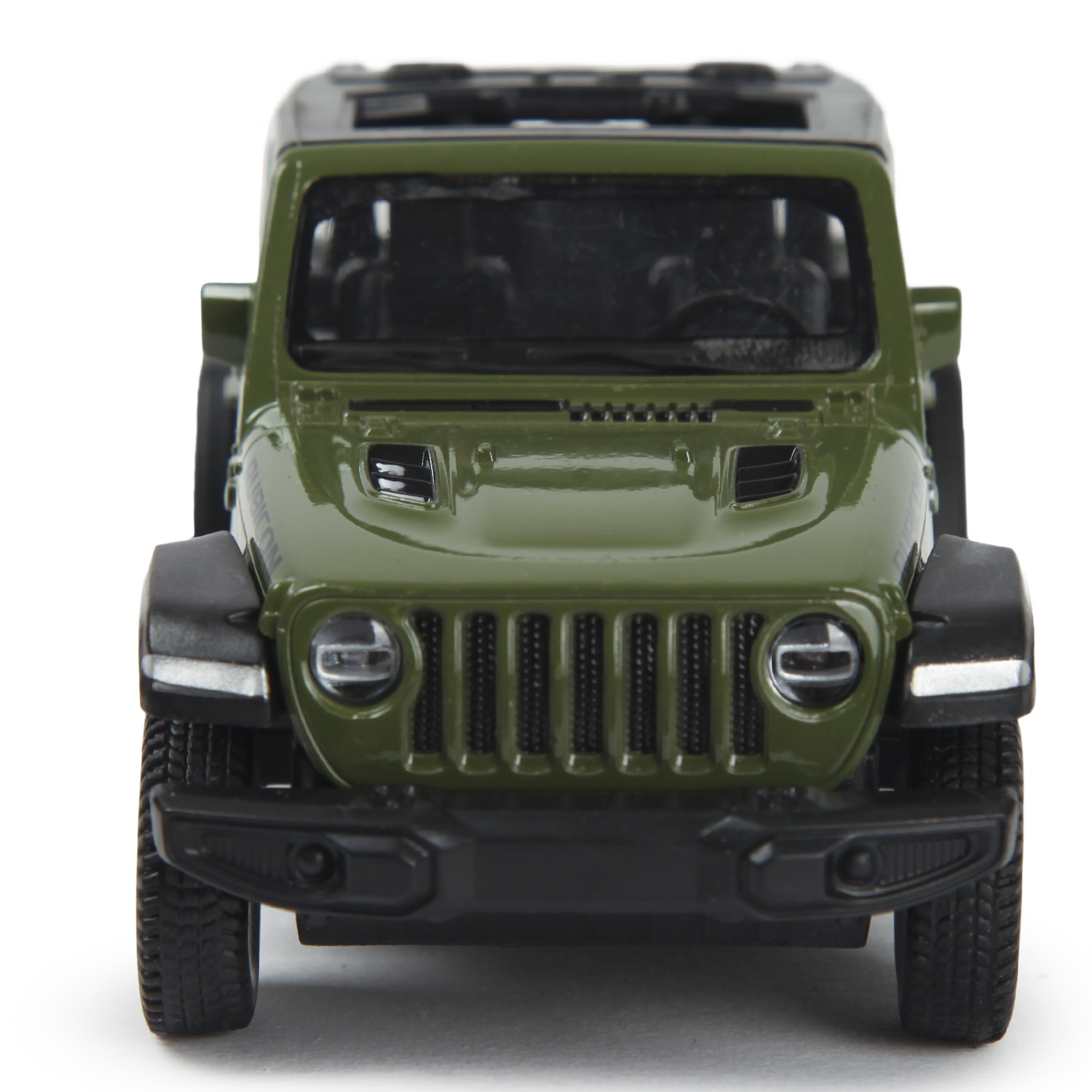 Автомобиль Mobicaro Jeep Rubicon Open Top 1:32 зеленый 544060NT(А) - фото 6