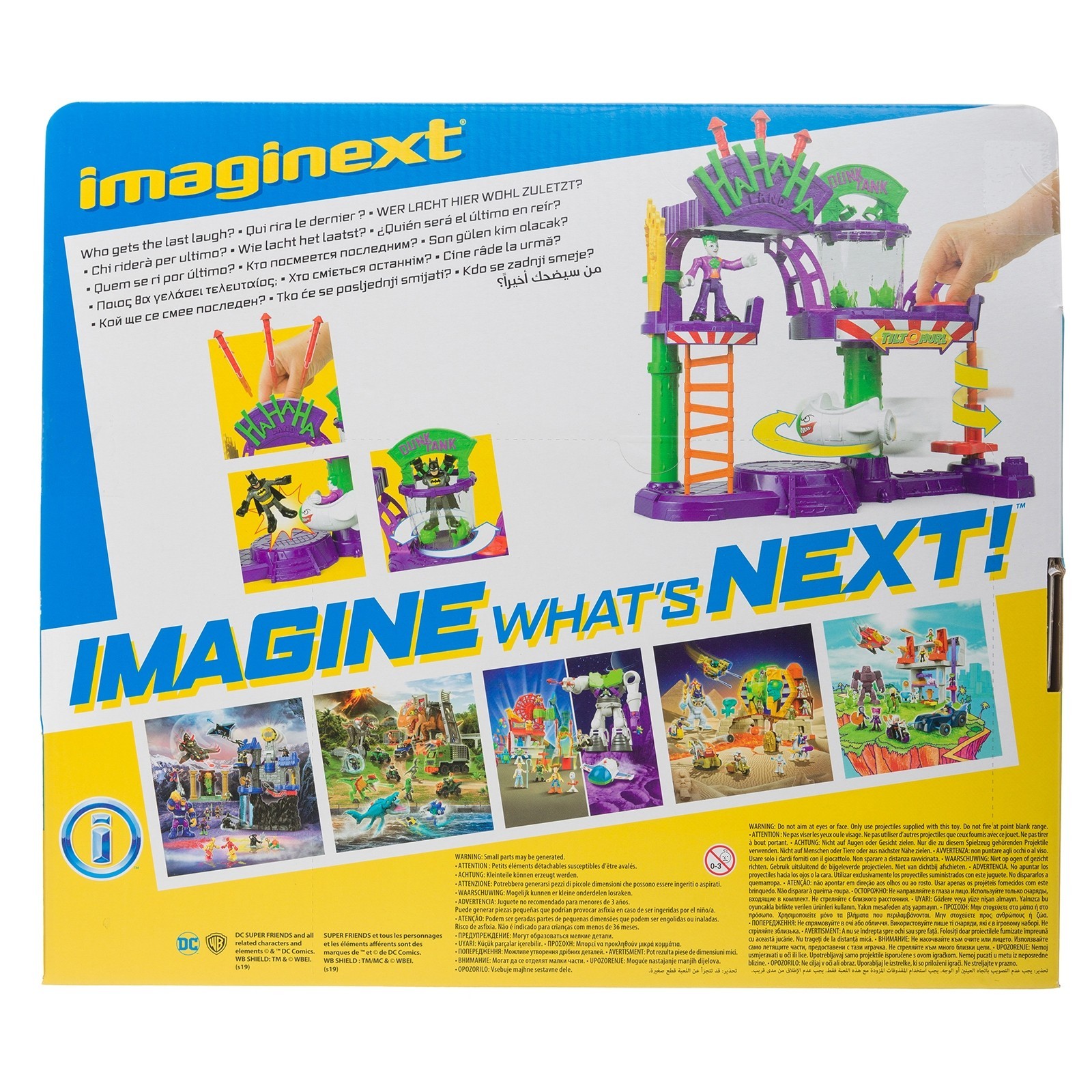 Набор игровой IMAGINEXT Веселый дом Джокера GBL26 - фото 4