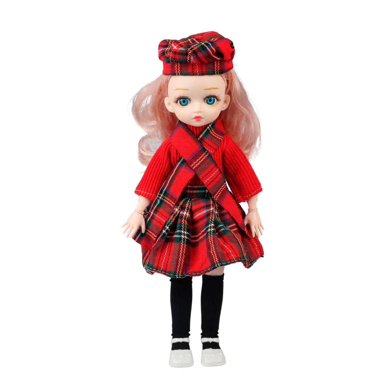 Комплект одежды для куклы Little Mania красный CDLM001-REBK - фото 2